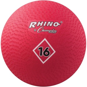 image:imageChampion Sports Playground Ball  Durable HighBounce Ball Sizes 5 6 7 10 13 amp 16 for Gym Recess amp Play16 Diameter