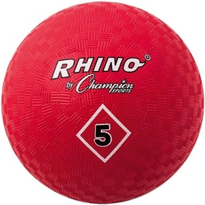 image:imageChampion Sports Playground Ball  Durable HighBounce Ball Sizes 5 6 7 10 13 amp 16 for Gym Recess amp Play5 Diameter