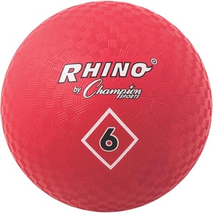 image:imageChampion Sports Playground Ball  Durable HighBounce Ball Sizes 5 6 7 10 13 amp 16 for Gym Recess amp Play6 Diameter