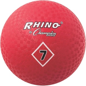 image:imageChampion Sports Playground Ball  Durable HighBounce Ball Sizes 5 6 7 10 13 amp 16 for Gym Recess amp Play7 Diameter