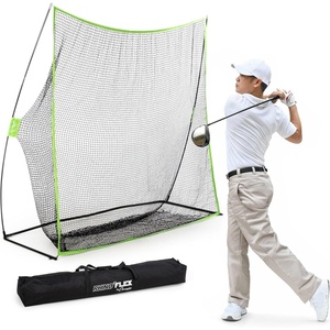 image:imageChampion Sports Rhino Flex Golf Practice Net  IndoorOutdoor Driving amp Chipping Net with Ball Return 2 Sizes7x7 Practice Net