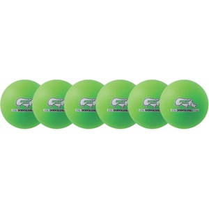 image:imageChampion Sports Rhino Skin Low Bounce Dodgeball Sets amp Singles for Playground PE Backyard amp League Games  Team Sports Equipment for Youth amp AdultsNeon Green