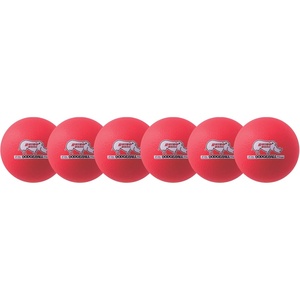 image:imageChampion Sports Rhino Skin Low Bounce Dodgeball Sets amp Singles for Playground PE Backyard amp League Games  Team Sports Equipment for Youth amp AdultsNeon Red