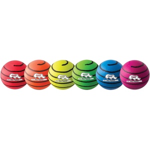 image:imageChampion Sports Rhino Skin Medium Bounce Dodgeballs63 Set of 6  Neon Swirl