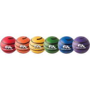 image:imageChampion Sports Rhino Skin Medium Bounce Dodgeballs63 Set of 6  Swirl