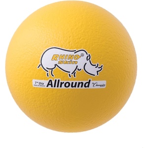 image:imageChampion Sports Rhino Skin Medium Bounce Dodgeballs7 Single  Yellow