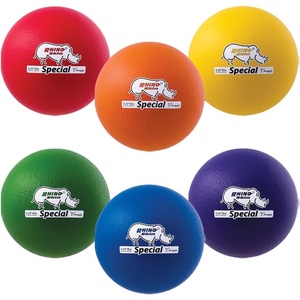 image:imageChampion Sports Rhino Skin Special Playground BallAssorted  Set of 6