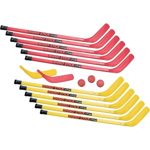 image:imageChampion Sports Rhino Stick Hockey Set  Durable ABS Sticks NonMarring Blades Multiple Sizes  Complete SetsRhino Hockey Set  36