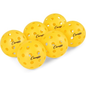 image:imageChampion Sports Roto Molded Outdoor Pickleball Ball SetTournament Outdoor USAPA Approved  Welded Seams