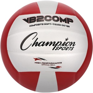 image:imageChampion Sports VB Official Composite Synthetic Leather Game Volleyball  Multiple ColorsRed