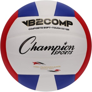 image:imageChampion Sports VB Official Composite Synthetic Leather Game Volleyball  Multiple ColorsRedWhiteBlue