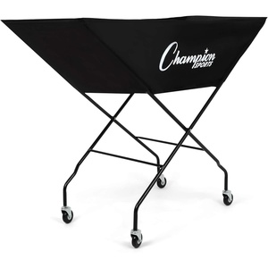 image:imageChampion Sports Volleyball Cart amp Equipment Storage Durable Aluminum Frame for High Volume Practices amp Training Sessions 24 to 40 Ball Storage SizesPro Cart 24 Volleyball Capacity