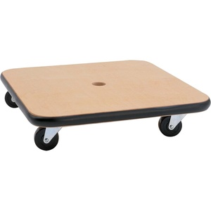 image:imageChampion Sports Wood Scooter  12 or 16  Durable Wooden Base with Full Perimeter Bumper NonMarring Rubber Swivel Casters Ideal for Active Play amp Physical Education16inch Wood Scooter