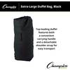 image:imageChampion Sports 22 Oz Top Loading XLarge Canvas Duffel Bag with Strap and Carry Handle
