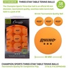 image:imageChampion Sports 3 Star Table Tennis Ball Pack  Tournament Size 40mm Seamless CTTA amp ITTA ApprovedBox of 38 Orange