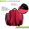 image:imageChampion Sports 600 Denier Deluxe Top Loading All Purpose Backpack with Inner amp Outer Pockets  Adjustable Straps amp Carry Handle  19Lx18Wx10H  RedBright Red