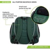 image:imageChampion Sports 600 Denier Deluxe Top Loading All Purpose Backpack with Inner amp Outer Pockets  Adjustable Straps amp Carry Handle  19Lx18Wx10H  RedDark Green