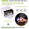 image:imageChampion Sports Champion Sports Table Tennis BallsWhite