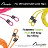 image:imageChampion Sports Double Dutch Speed Rope  Durable Vinyl Jump Rope for Fitness amp Training Multiple Lengths30 Ft Set of2 Ropes