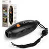 image:imageChampion Sports Electronic Hand Whistle Three Tonefor Sports Coach Referee PE Teacher Lifeguard amp Personal Use Push Button Handheld Indoor and Outdoor Adjustable Volume and Wrist Strap Black
