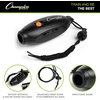 image:imageChampion Sports Electronic Hand Whistle Three Tonefor Sports Coach Referee PE Teacher Lifeguard amp Personal Use Push Button Handheld Indoor and Outdoor Adjustable Volume and Wrist Strap Black