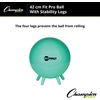 image:imageChampion Sports FitPro amp Maxafe Sitsolution Stability Balls  Balance Core amp Strength Exercise Ball for Home Gym or Office Workouts  Durable BurstResistant Fitness BallGreen