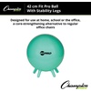 image:imageChampion Sports FitPro amp Maxafe Sitsolution Stability Balls  Balance Core amp Strength Exercise Ball for Home Gym or Office Workouts  Durable BurstResistant Fitness BallGreen
