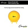 image:imageChampion Sports FitPro amp Maxafe Sitsolution Stability Balls  Balance Core amp Strength Exercise Ball for Home Gym or Office Workouts  Durable BurstResistant Fitness BallYellow