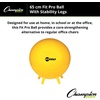 image:imageChampion Sports FitPro amp Maxafe Sitsolution Stability Balls  Balance Core amp Strength Exercise Ball for Home Gym or Office Workouts  Durable BurstResistant Fitness BallYellow
