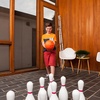 image:imageChampion Sports Foam Bowling Ball Rhino Skin Soft  15 Lb Bright Orange