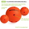 image:imageChampion Sports Foam Bowling Ball Rhino Skin Soft  15 Lb Bright Orange