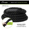 image:imageChampion Sports Heavy Training Rope Rhino Poly Strength amp Conditioning Heavy Gym Battle Ropes  Cardio Cross Training Weight Training amp Crossfit2 x 40
