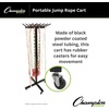 image:imageChampion Sports Jump Rope Cart 23 InchL X 23 InchW X 65 Inch H
