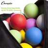 image:imageChampion Sports Lacrosse Ball Bag Nylon Sports Training Tote for Lacrosse Baseball and TennisGrayBlack