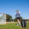 image:imageChampion Sports Lacrosse Ball Bag Nylon Sports Training Tote for Lacrosse Baseball and TennisGrayBlack