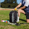 image:imageChampion Sports Lacrosse Ball Bag Nylon Sports Training Tote for Lacrosse Baseball and TennisGrayBlack