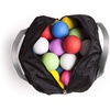 image:imageChampion Sports Lacrosse Ball Bag Nylon Sports Training Tote for Lacrosse Baseball and TennisGrayBlack
