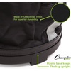 image:imageChampion Sports Lacrosse Ball Bag Nylon Sports Training Tote for Lacrosse Baseball and TennisGrayBlack