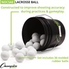 image:imageChampion Sports Lacrosse Balls Bucket  36 Count NCAA amp NFHS Certified Regulation Training amp Game Balls  YellowWhite
