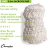 image:imageChampion Sports Lacrosse Goal Net  4mm Official Size White Nylon Net Replacement Pack of 23mm White Pack of 2