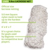 image:imageChampion Sports Lacrosse Goal Net  4mm Official Size White Nylon Net Replacement Pack of 25mm White Pack of 2