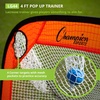 image:imageChampion Sports Lacrosse Training Goal Pop Up amp Backyard Shooting NetOrange