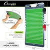 image:imageChampion Sports Large amp XL Dry Erase Board For Coaching  Whiteboards for Strategizing Techniques Plays  2Sided Boards with Front Side Full Field  Backside Half Field and LineupFootball