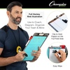 image:imageChampion Sports Large amp XL Dry Erase Board For Coaching  Whiteboards for Strategizing Techniques Plays  2Sided Boards with Front Side Full Field  Backside Half Field and LineupHockey