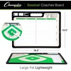 image:imageChampion Sports Large amp XL Dry Erase Board For Coaching  Whiteboards for Strategizing Techniques Plays  2Sided Boards with Front Side Full Field  Backside Half Field and LineupBaseballSoftball