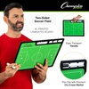 image:imageChampion Sports Large amp XL Dry Erase Board For Coaching  Whiteboards for Strategizing Techniques Plays  2Sided Boards with Front Side Full Field  Backside Half Field and LineupSoccer