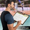 image:imageChampion Sports Large amp XL Dry Erase Board For Coaching  Whiteboards for Strategizing Techniques Plays  2Sided Boards with Front Side Full Field  Backside Half Field and LineupVolleyball