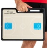 image:imageChampion Sports Large amp XL Dry Erase Board For Coaching  Whiteboards for Strategizing Techniques Plays  2Sided Boards with Front Side Full Field  Backside Half Field and LineupBasketball