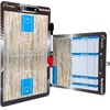 image:imageChampion Sports Large amp XL Dry Erase Board For Coaching  Whiteboards for Strategizing Techniques Plays  2Sided Boards with Front Side Full Field  Backside Half Field and LineupBasketball