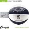 image:imageChampion Sports Leather Medicine Balls  Durable Weighted Balls for Strength Core amp Conditioning TrainingNavy 910 lbs